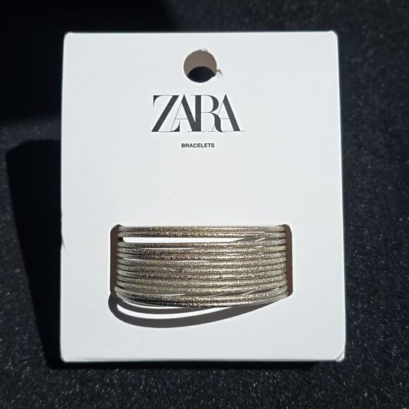 ZARA PACK OF TEXTURED BRACELETS - Picture 3 of 5